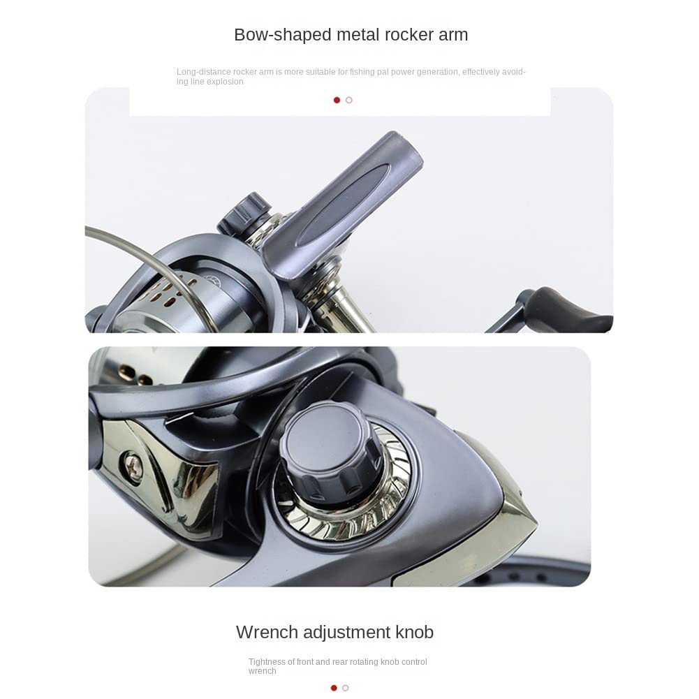 Рыболовная катушка Limnyves 2500S 6.4:1 спиннинговая катушка с двойной ручкой рыболовные снасти рыболовная катушка