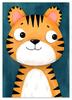 Poster Posters for Children Tiger