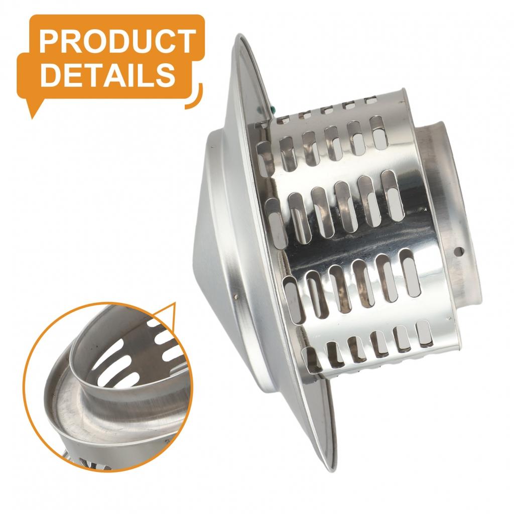 All-Weather Performance Exhaust Pipe Cap Stainless Steel Chimney Cap