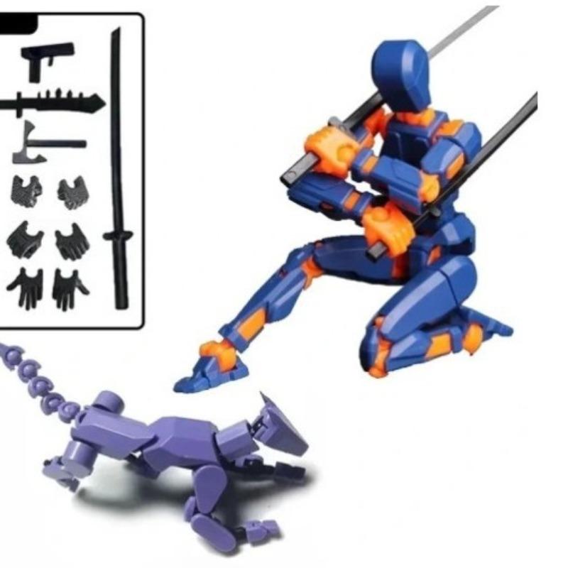 Dummy 13 Action Figure Assemble Well Titan Multi-articular Robot 3D Printer Movable Stress Relief Decompression Birthday Gift