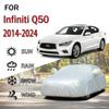 Для Infiniti Q50 2014-2024 наружная защита полная 190T автомобильные чехлы снегозащитный чехол солнцезащитный козырек пылезащитный чехол аксессуары для экстерьера автомобиля