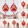 1Pc Spring Festival Lunar Traditional Tet Ornament Vietnamese Tassel Home Decorations Hanging Pendants 2025 Happy New Year