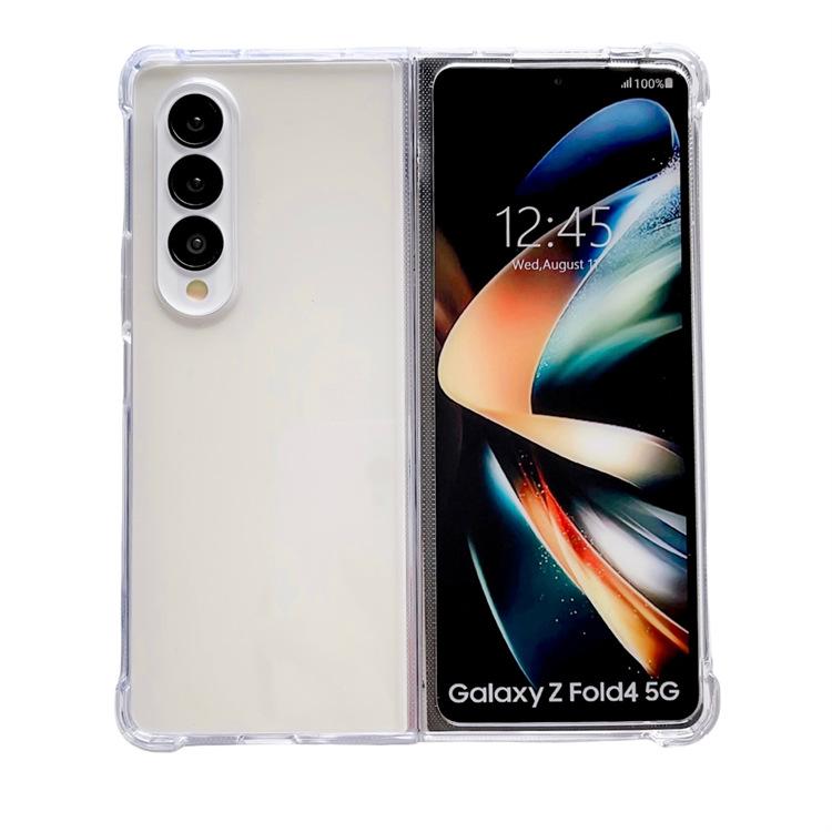 Применимо к Samsung Fold7 складной четырехсторонний противоударный чехол для мобильного телефона Samsung Flip4 прозрачный W22 защитный чехол W24Flip