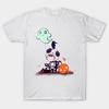 T Shirt Women Halloween Boy Harajuku Print Kawaii Tshirt Summer Short Sleeve Female T-Shirt Top Tee