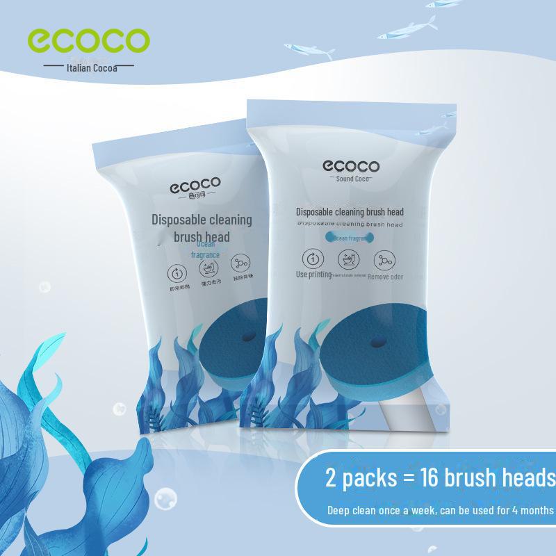 Настенный одноразовый туалетный ершик - двойной ствол, без мертвых углов, инструмент для уборки ванной комнаты