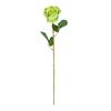 Artificial Flower Branch Artificial Rose Flower Branch Realistic Silk Bloom with Green Leaves Faux Floral Decoration for Home