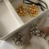 Серьги из стерлингового серебра 925 пробы с неровными бусинами и текстурированными металлическими шариками – Европейский/Американский стиль, Преувеличенный модный дизайн