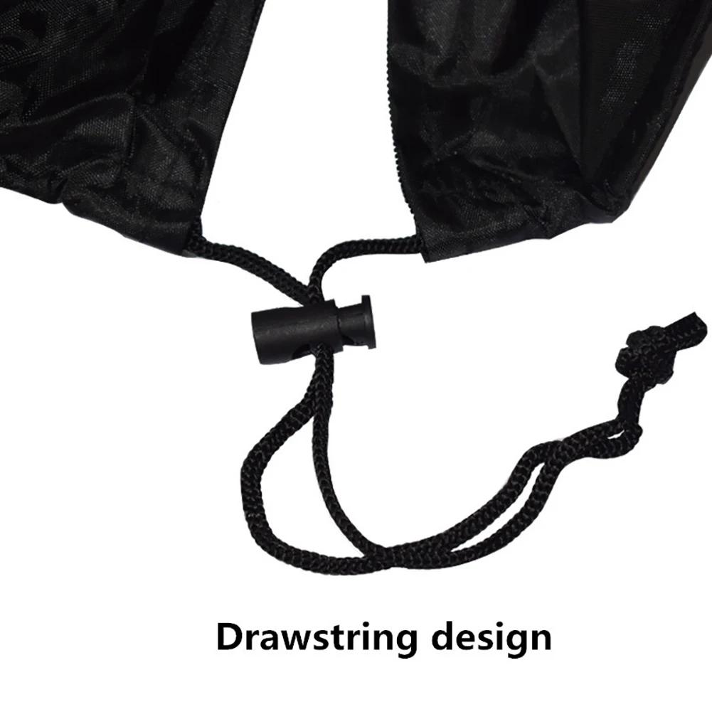 Чехол для лодки с полным подвесным мотором 15-250 л.с. 210D, водонепроницаемый, устойчивый к царапинам, прочный, черный, лодочная ткань