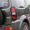 Car Tail Light Cover Trim Taillights Guard for Suzuki Jimny 2007-2017 Accessories, Black, 2pcs