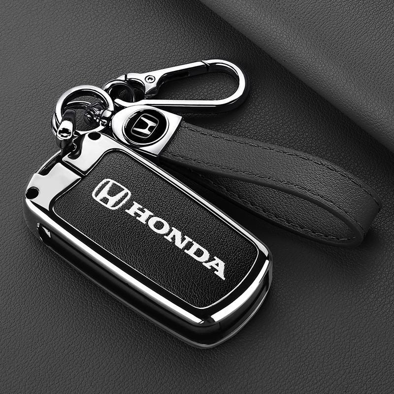 AAAKN1 Honda CRV Key Cover Old Model Suitable For Honda HRV Jazz Accord Pilot Acura Spirior Fit Odyssey CRV CR-V 2012 Key Holder Acces