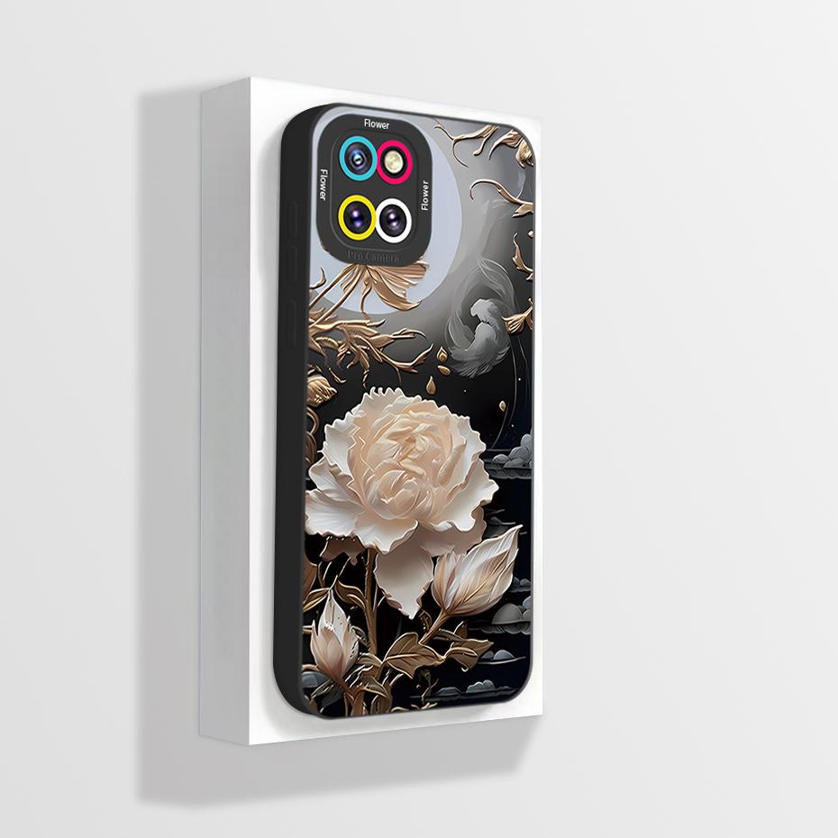 For Samsung Galaxy Note 10 Lite Phone Case Aesthetic Full Protection Liquid Silicone Funda For Samsung Note 10 Lite Back Cover