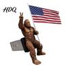 Universal Hitch Cover Patriotic Big Foot Trailer for 1.25/2 Inch Receivers Funny Pickup Truck Accessory Cars SUV Trucks Eye-catching Vehicle