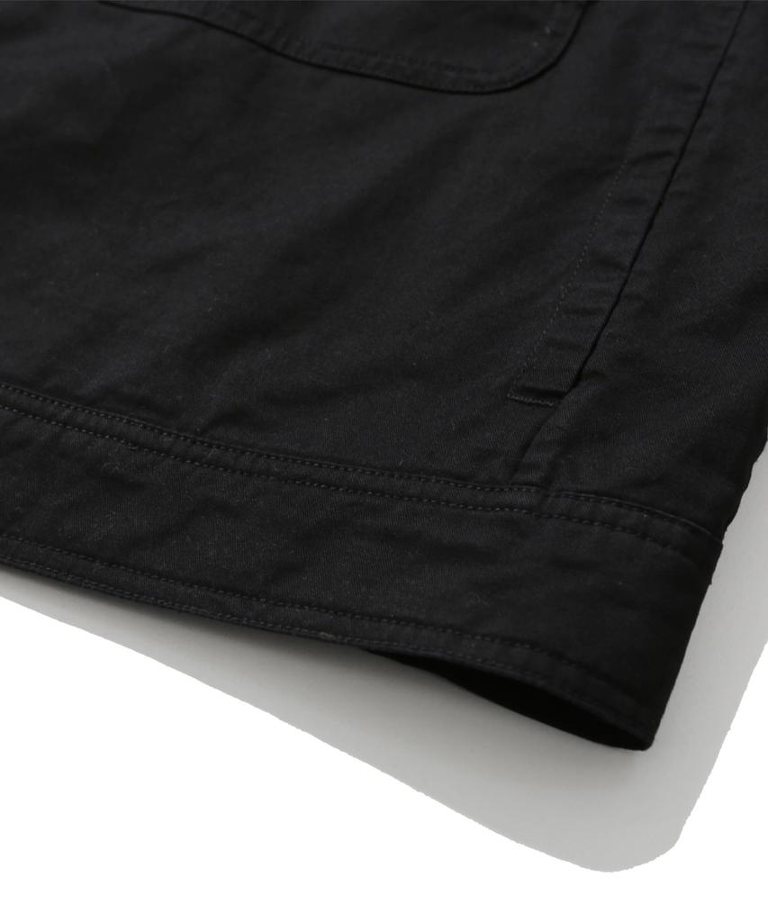 HAVEOFFDUTY Bio-Washed Blouson Jacket (Black)
