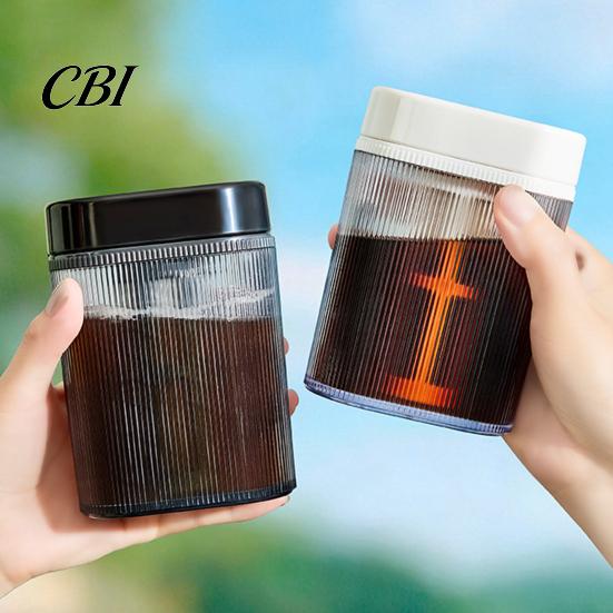 Portable Cold Brew Bottle Coffee Maker with Mesh Filter, Leak?Proof Travel Extraction Cup, Food?Grade Pitcher Graduated Marks, Outdoor &