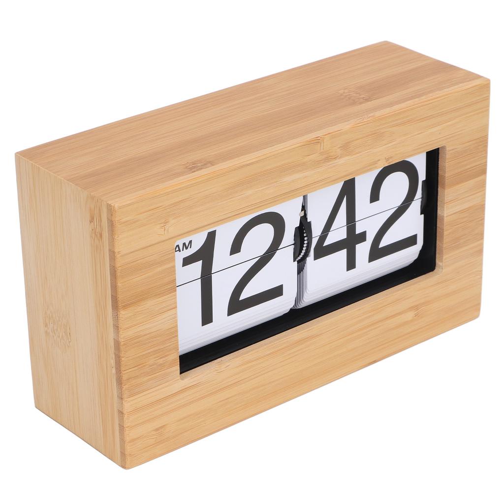 Автоматические перекидные часы винтажные ретро большие цифры перекидные настольные часы для дома гостиной офиса