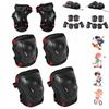 Protector Set for Kids and and Knee Protection for Kick and Protects Body and Prevents Injuries Small 6-Piece Adults, Wrist, Elbow, Skateboarding,