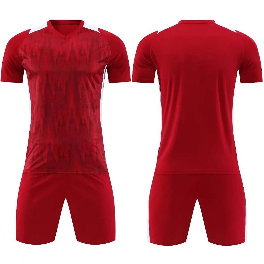 Spot wholesale 2026 new children's football jersey, short-sleeved training jersey, primary school football jersey printing number