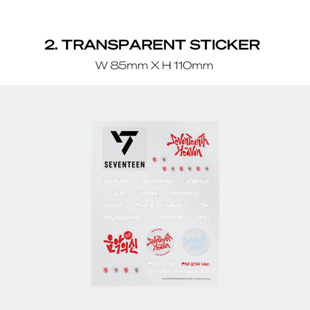 Seventeen 3D Лентикулярная Мини-карта и Альбом (ПМ 2:14)