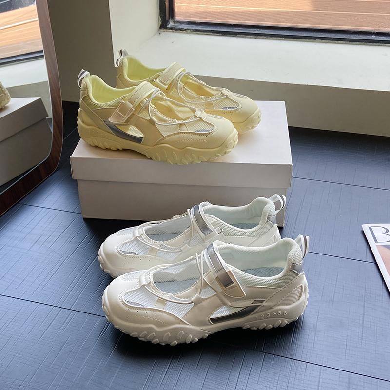 Женская кепка Mary Jane 2026 Новая Осень Thi Bot Увеличивающая Высоту Волшебная Лента Повседневные Кеды zapatillas de mujer