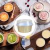 Коробка из фольги с крышкой, 20 шт. Многоразовые одноразовые круглые пищевые антипригарные антипригарные контейнеры для духовки, безопасный контейнер для кексов, миска из алюминиевой фольги, форма для выпечки, кухонные принадлежности
