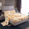 Bohemian Pattern Bed Hat Four-Piece Bedding Set Bedroom Dormitory Bedding Decoration