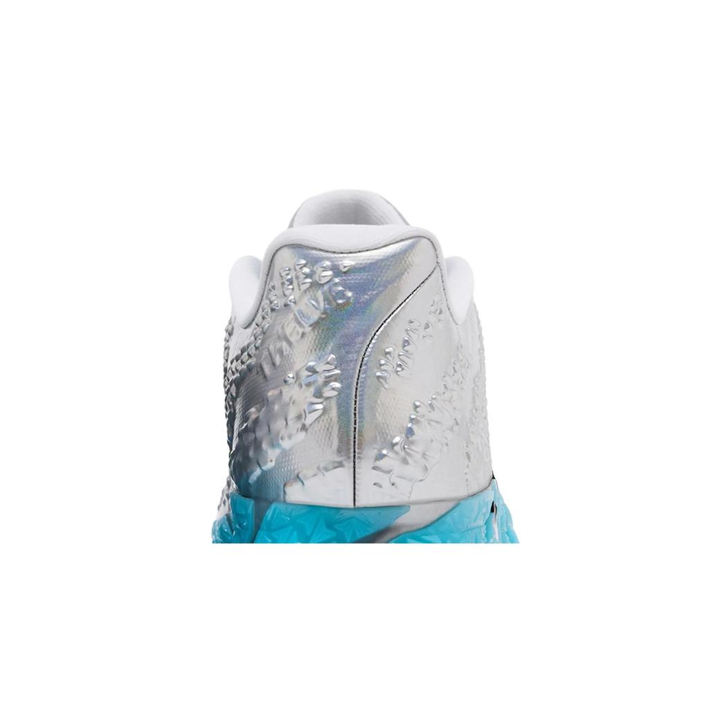 Nike Ja 3 'Metallic Silver' (Unisex) Metallic Silver / Black-White-Baltic Blue Basketball Shoes IU7240 002