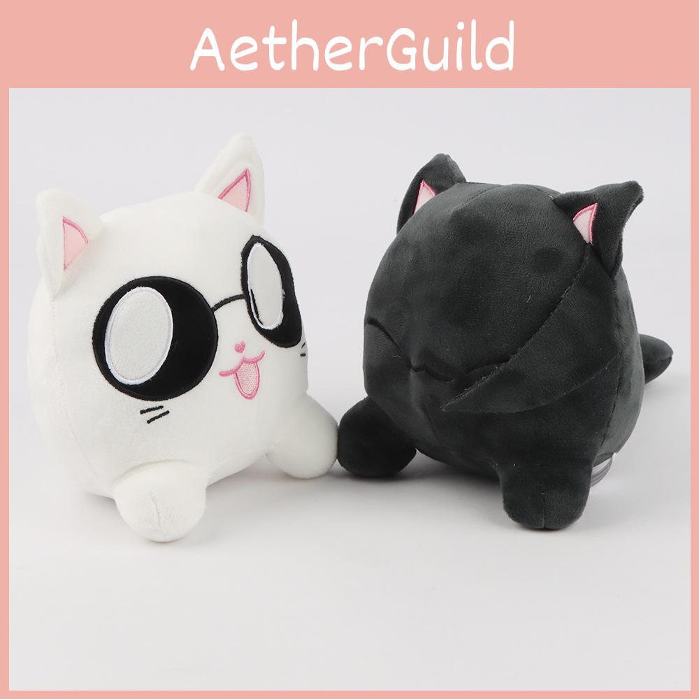 Kaisen Jujutsu Black White Cat Plush Toy Anime Stuffed Doll Gift Decoration
