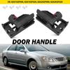 2X Черная ручка двери левая для правой KIA Spectra5 2005 2006 2007 2008 2009