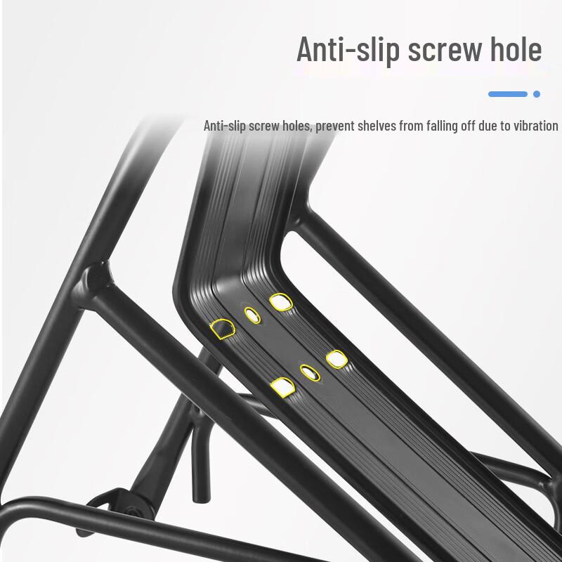 Алюминиевая передняя багажная полка Lishi для горного велосипеда