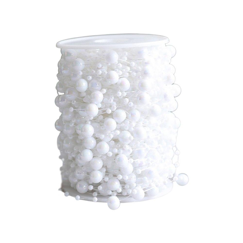 1pc 10m Christmas Tree Beads Garland Artificial Beads Trim Garland Decor For Party Holiday Seasonal Décor Chain Bead Christmas