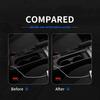 Real Soft Carbon Fiber Sticker For compatible vehicle Impreza 2009 2010 2011 Car Central Control Water Cup Holder Interior LHD RHD Trim.