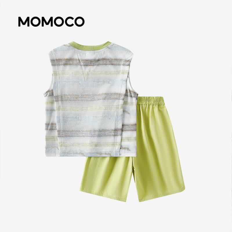MOMOCO Boys' Summer Two-Piece Set