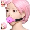 VaHppy Gags черный/красный/розовый пояс из искусственной кожи силиконовые шарики 3,5/4,5/5 см SM секс-игрушки рвотные позывы слюни пара игры в бондаж товары для взрослых