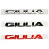 ABS Car Body Sticker Letters Badge Styling for Alfa Romeo STELVIO VELOCE GIULIA Q2 Q4 Ti Logo 2025 Auto Side Emblem AccessoriesHH9 