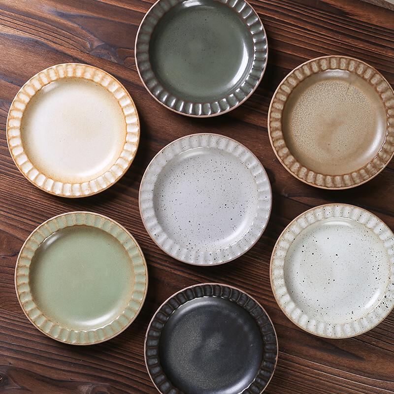 Набор керамических закусок Jing Porcelain с цветочным рисунком, 6 дюймов.