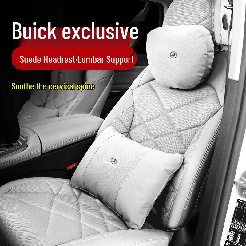 Buick & Maybach Neck Pillow & Lumbar Support for Envision, Enclave, Regal, Excelle & More