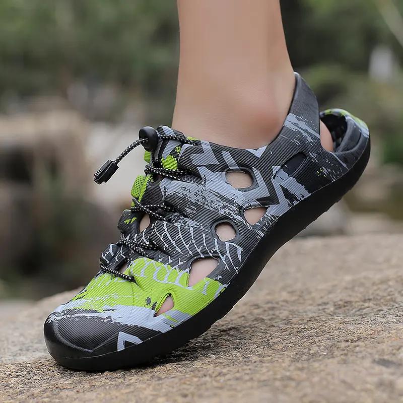 New EVA Men's Slip-on Sandals and Slippers - Lightweight Sandals for Sizes 39-45