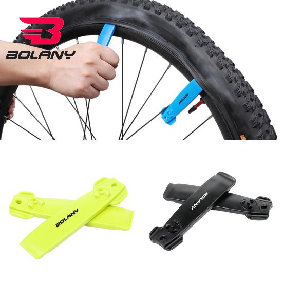 BOLANY 2Pcs High Hardness Bike Tire Lever Front Curved Flat Mouth Not Easy To Break Accessories Tire Removal Tool for Maintenance