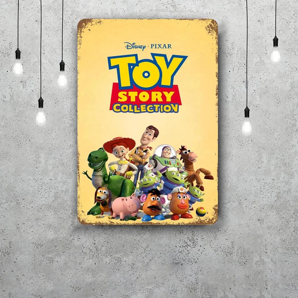 MINISO The Pixar Story Funny Bar Metal Sign, Retro Plaque, Vintage Sign, Alcohol Drinker, Pub, Club, Kitchen Wall Decoration