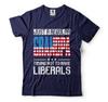 Just A Regular Grandpa Trying Not To raise Liberals Funny Grandfather Gifts