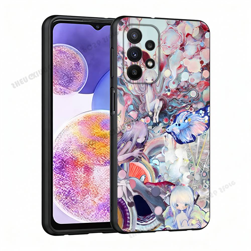K-Kikuo Anime Figure Case For Samsung A21 31 51 53 71 20 22 30 32 42 50 10 11 4G 5G Cover