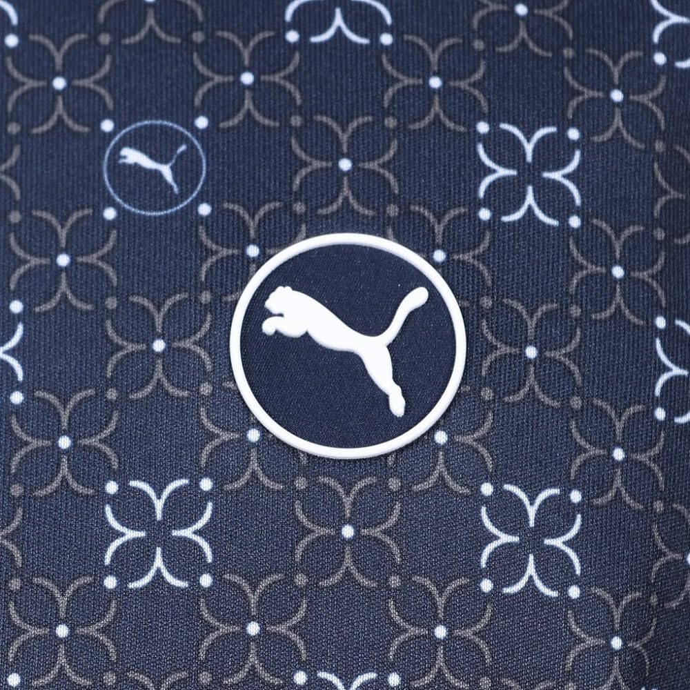 Рубашка для гольфа GOLF Pure Monogram Deep Sky [PUMA] Поло/626275 Мужская Темно-синий/Сланцевый