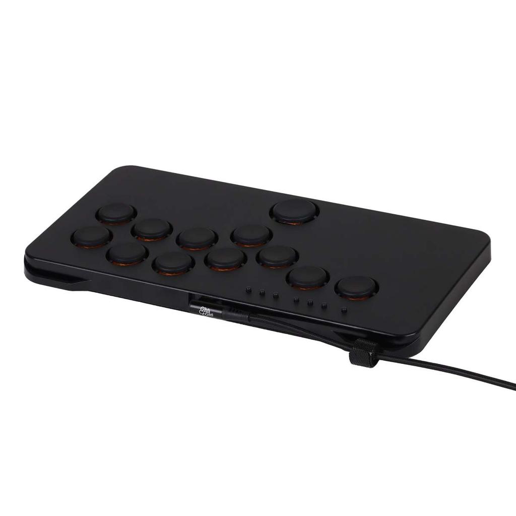 JunkFood Custom Arcades SnackBox MICRO LITE Аркадный контроллер без рычага Совместим с Nintendo Steam Deck Японский ПК, Switch, Android, MG-SBMLT