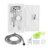Exterior Shower Box Hot Cold Switch with 2 Keys Kit for Marine Boat Motorhome Caravan