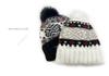 Ретро вязаная шапка с помпоном в стиле Fair Isle от Cat Brother - Тепло для осени/зимы