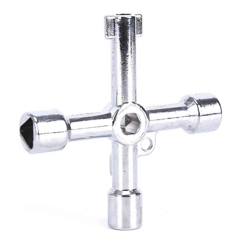 Cross Key Triangle Wrench For Electrical Elevator Cabinet Triangle Square Tool