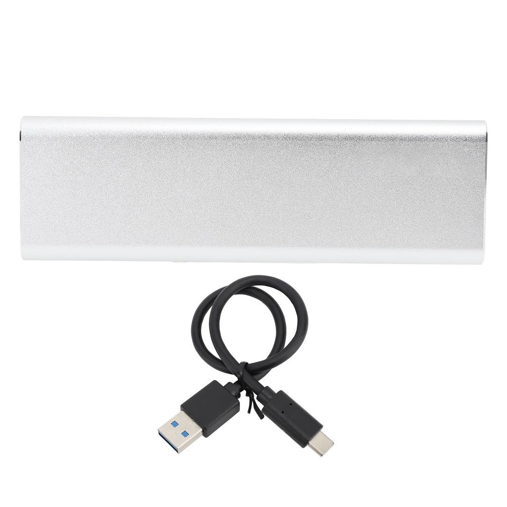 Корпус жесткого диска M.2 NGFF SSD B Key USB3.1 Type C 10 Гбит/с Высокоскоростная передача данных Металлический сплошной