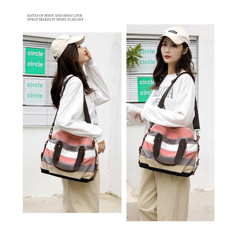 Холст для отдыха, ретро-мода, художественный институт, на одно плечо, диагональный пролет, большая вместительная женская сумка, цветная лоскутная сумка