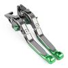 FENGSHENG Retractable Telescopic 6 Adjustable Aluminum Brake Levers & Clutch Levers KAWASAKI Kawasaki Ninja250