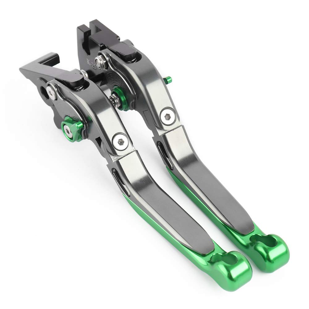 FENGSHENG Retractable Telescopic 6 Adjustable Aluminum Brake Levers & Clutch Levers KAWASAKI Kawasaki Ninja250